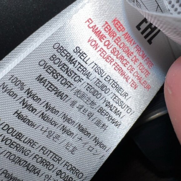 BMW Motorsport Down Puffer Jacket Zip Up Womens Size XL - Picture 13 of 15